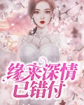 错爱情深:缘来是你 小说